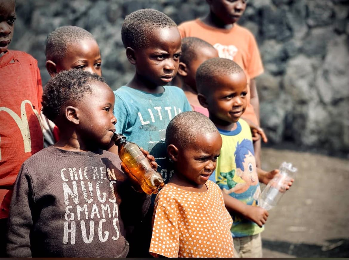 Children in Goma, eastern DRC